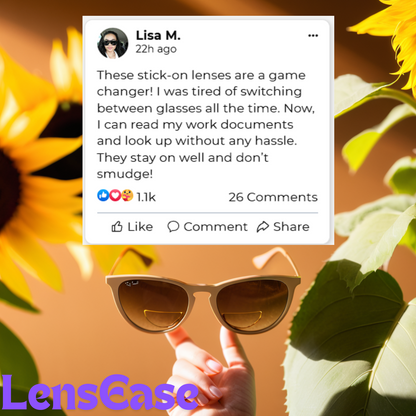 Stick On Reading Lenses